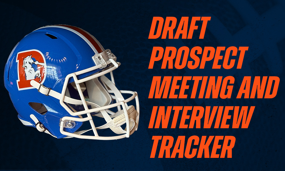 Denver Broncos 2026 pre-draft meeting and interview tracker – Denver Sports
