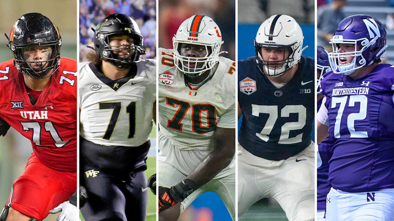 Offensive tackles the Falcons could target in each round