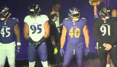 Baltimore Ravens unveil new "The Next Flight" uniforms