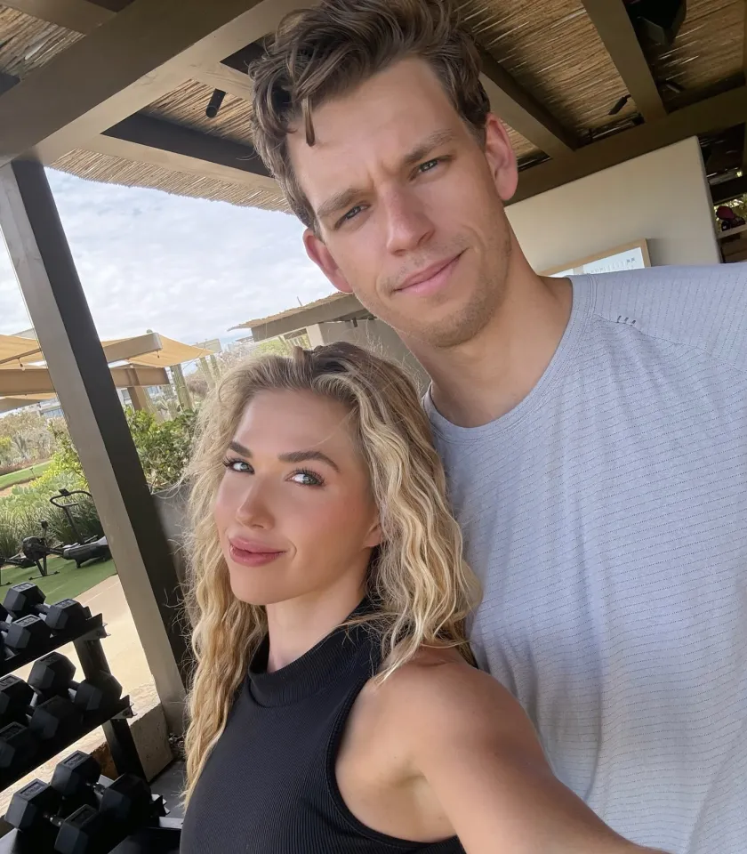 An image shared by Gracie Hunt of her boyfriend Derek Green