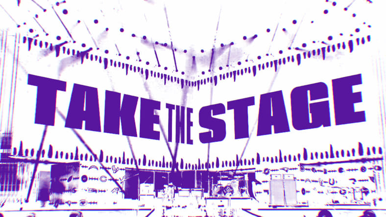 Jordan Addison poses with Roger Goodell after being drafted by the Minnesota Vikings.