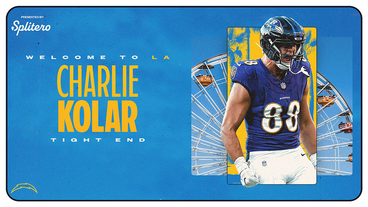 Los Angeles Chargers Agree to Terms with Charlie Kolar