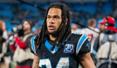 Panthers RB Jonathon Brooks 'cleared to go' from latest knee injury