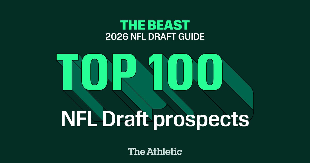 2026 NFL Draft Big Board: Dane Brugler's top 100 prospects in ‘The Beast’