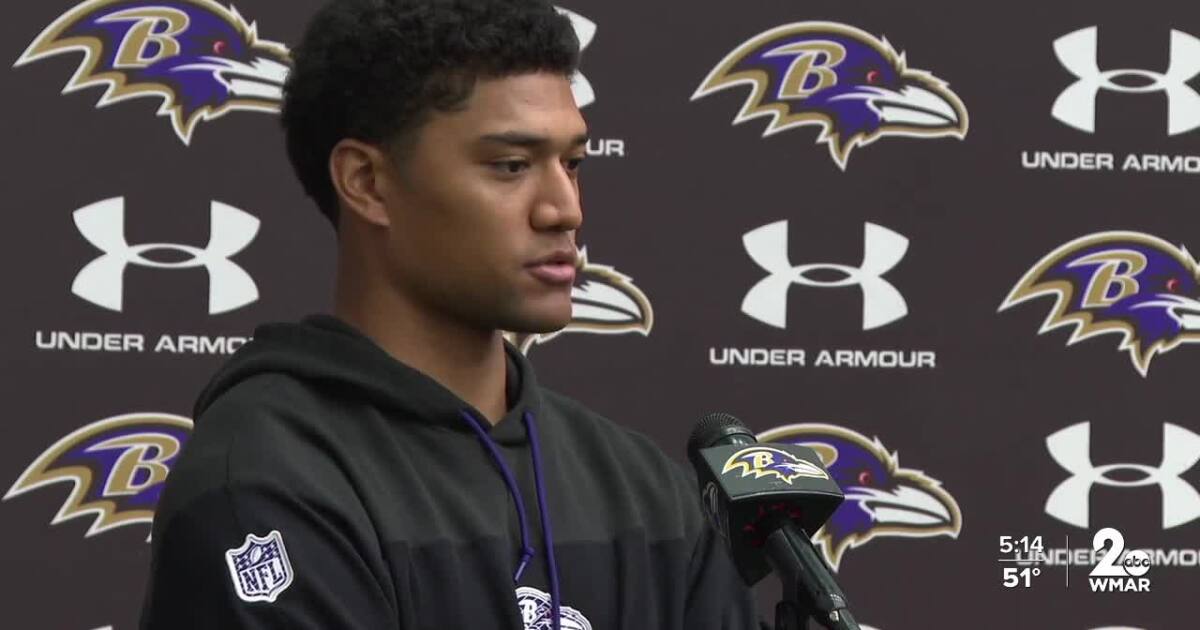 Ravens players discuss new head coach Jesse Minter and John Harbaugh