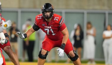 Caleb Lomu taken 28th overall by New England Patriots in NFL Draft