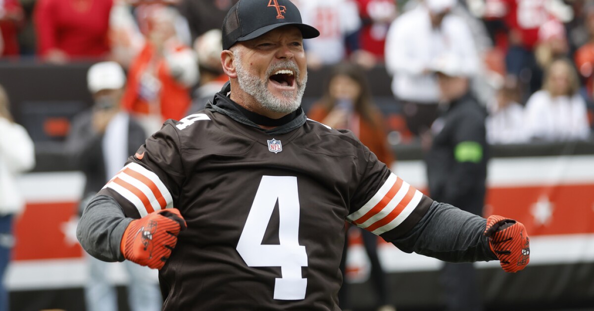 Legendary kicker Phil Dawson to announce Browns' selections at 2026 NFL Draft