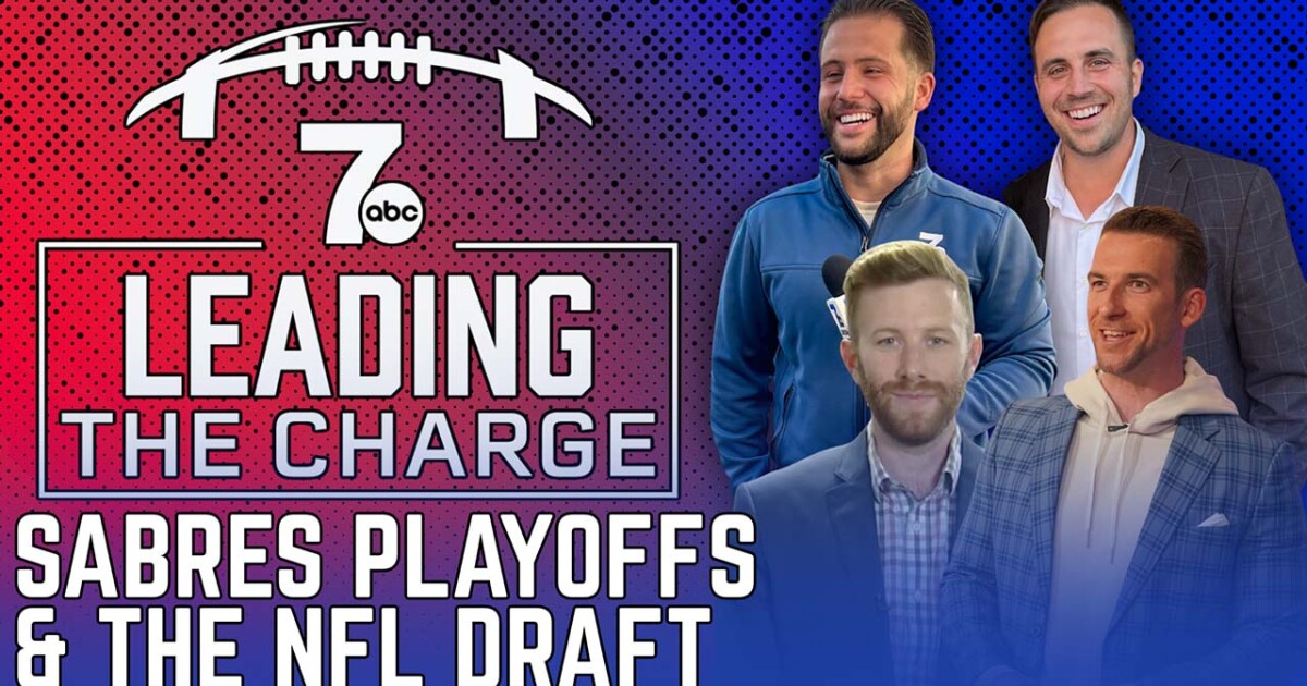 The Buffalo Sabres are back in the playoffs and the NFL Draft is days away