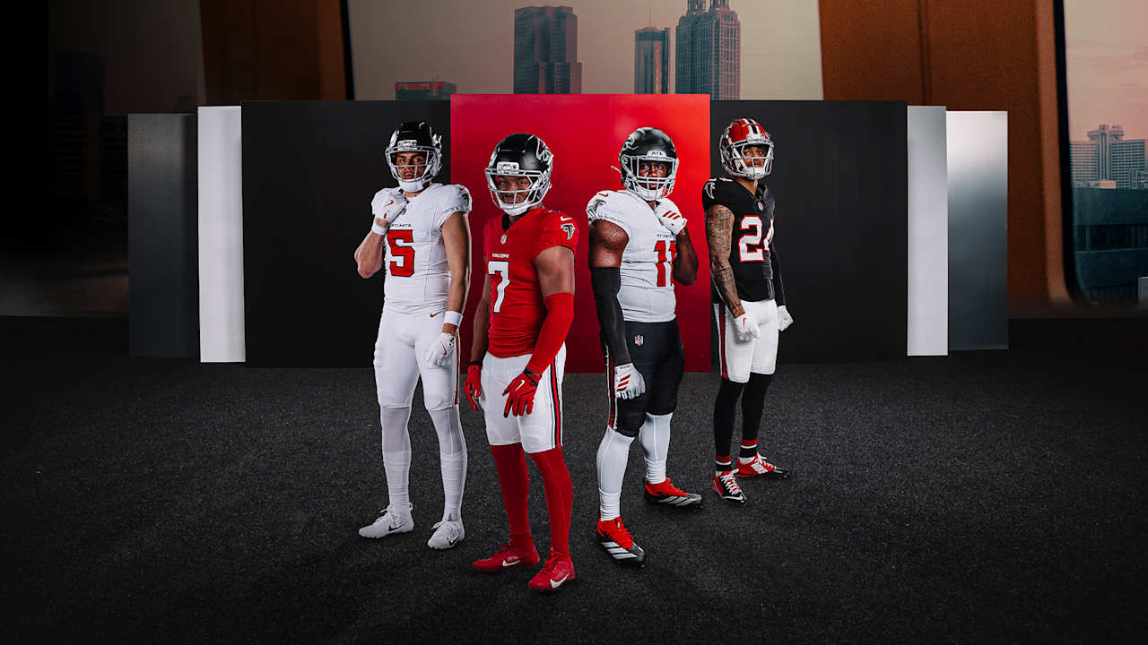 Atlanta Falcons unveil new uniforms