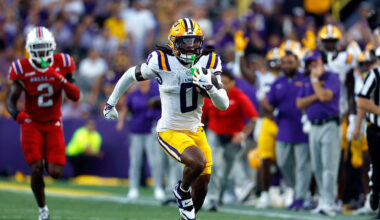 LSU's Zavion Thomas visited the Cardinals...