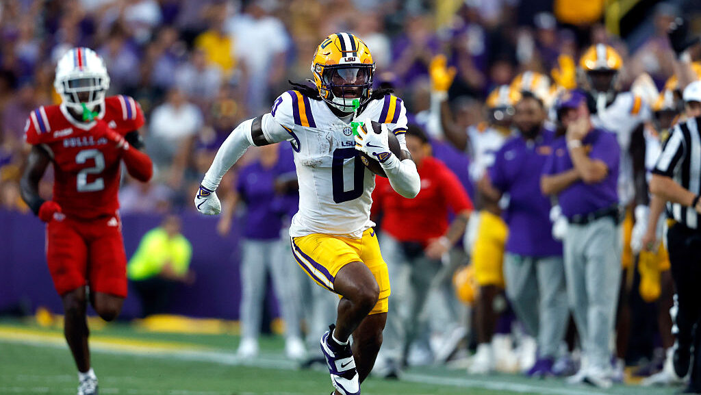 LSU's Zavion Thomas visited the Cardinals...