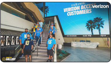 Chargers Host Verizon Access Customers at the Bolt