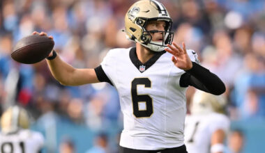 Saints open as underdogs in 12 games in 2026