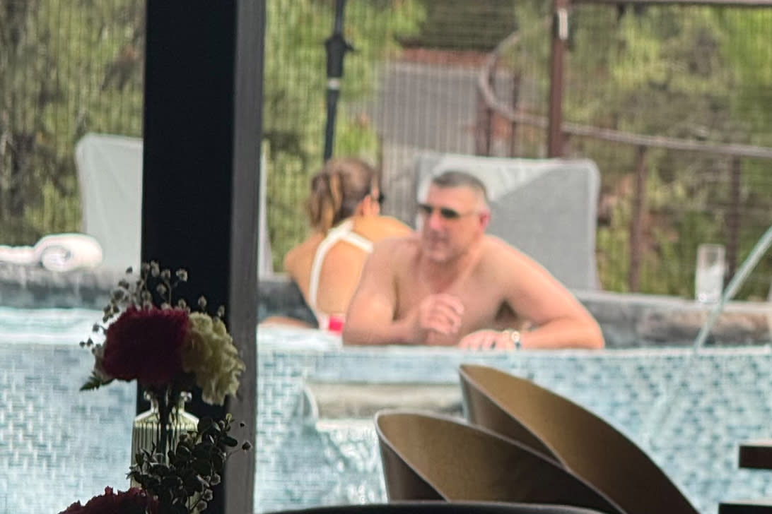Last month, Page Six published photos of Vrabel and Russini at an Arizona hotel. © Page SIx