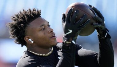 Carolina Panthers wide receiver Jimmy Horn Jr.
