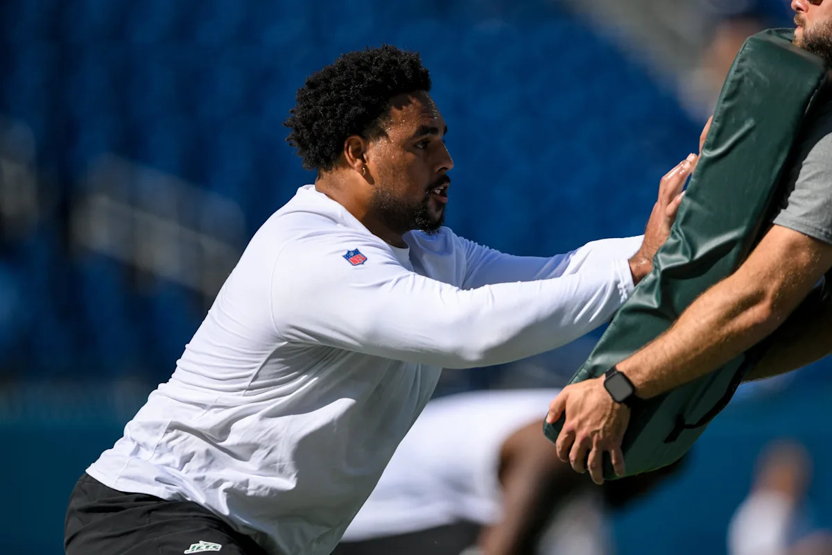 Patriots C Jared Wilson's six-word reaction to Alijah Vera-Tucker