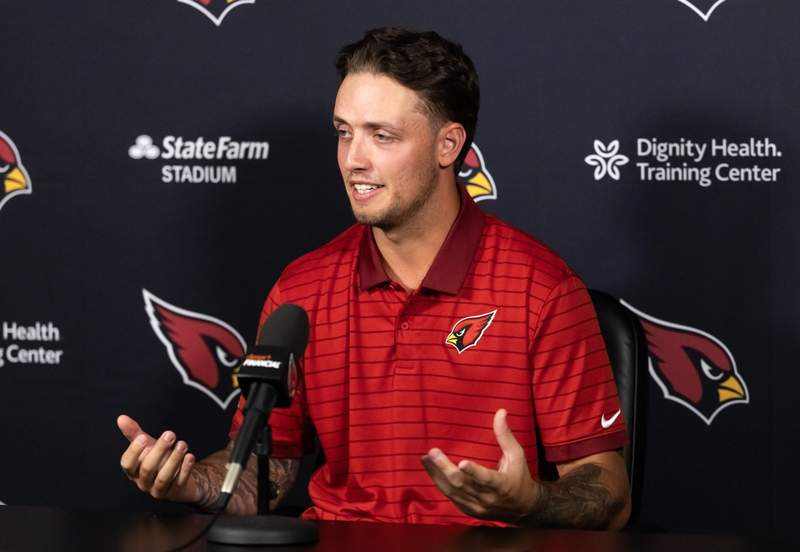 Carson BeckIs leans into Arizona sports culture at NFLPA Rookie Premiere