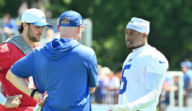 Injury update for Bills WR Josh Palmer during spring practices