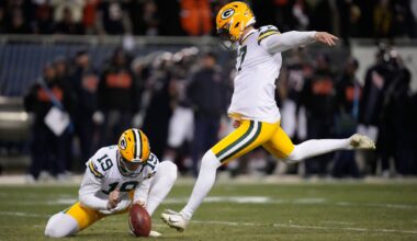Packers release veteran Brandon McManus after drafting another kicker in 6th round