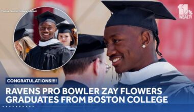 Ravens Pro Bowler Zay Flowers graduates from college
