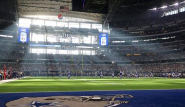 AT&T Stadium will have curtains up for late afternoon FIFA World Cup match