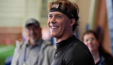 Jaxson Dart says he's 'not like Tim Tebow,' but the Giants QB has worked to get leaner