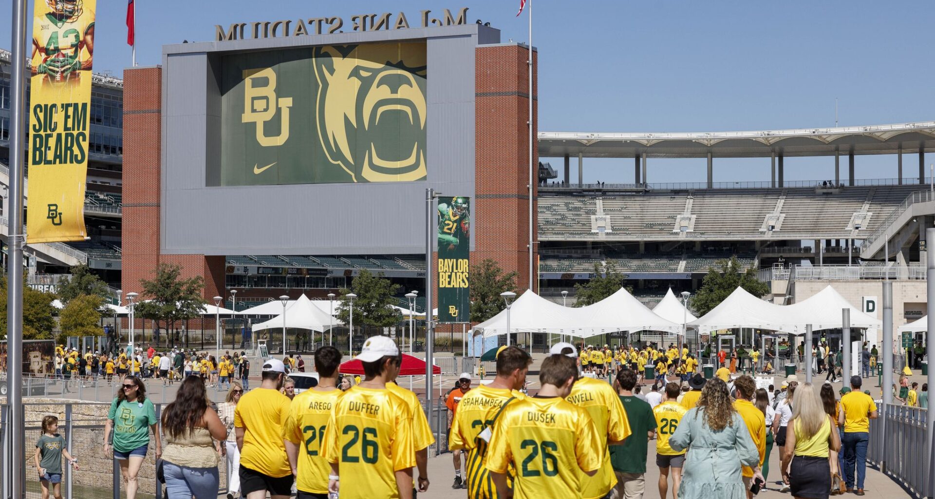 Big 12 announces kickoffs for multiple weeks of 2026 football season