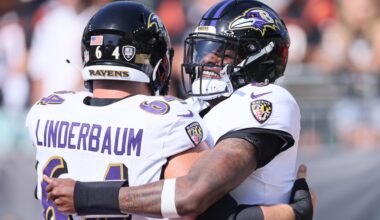 Ravens QB Lamar Jackson's Obstacle: Losing C Tyler Linderbaum