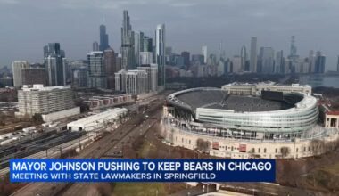 Chicago Bears news: Mayor Brandon Johnson makes final push to keep NFL team at Soldier Field during Springfield trip