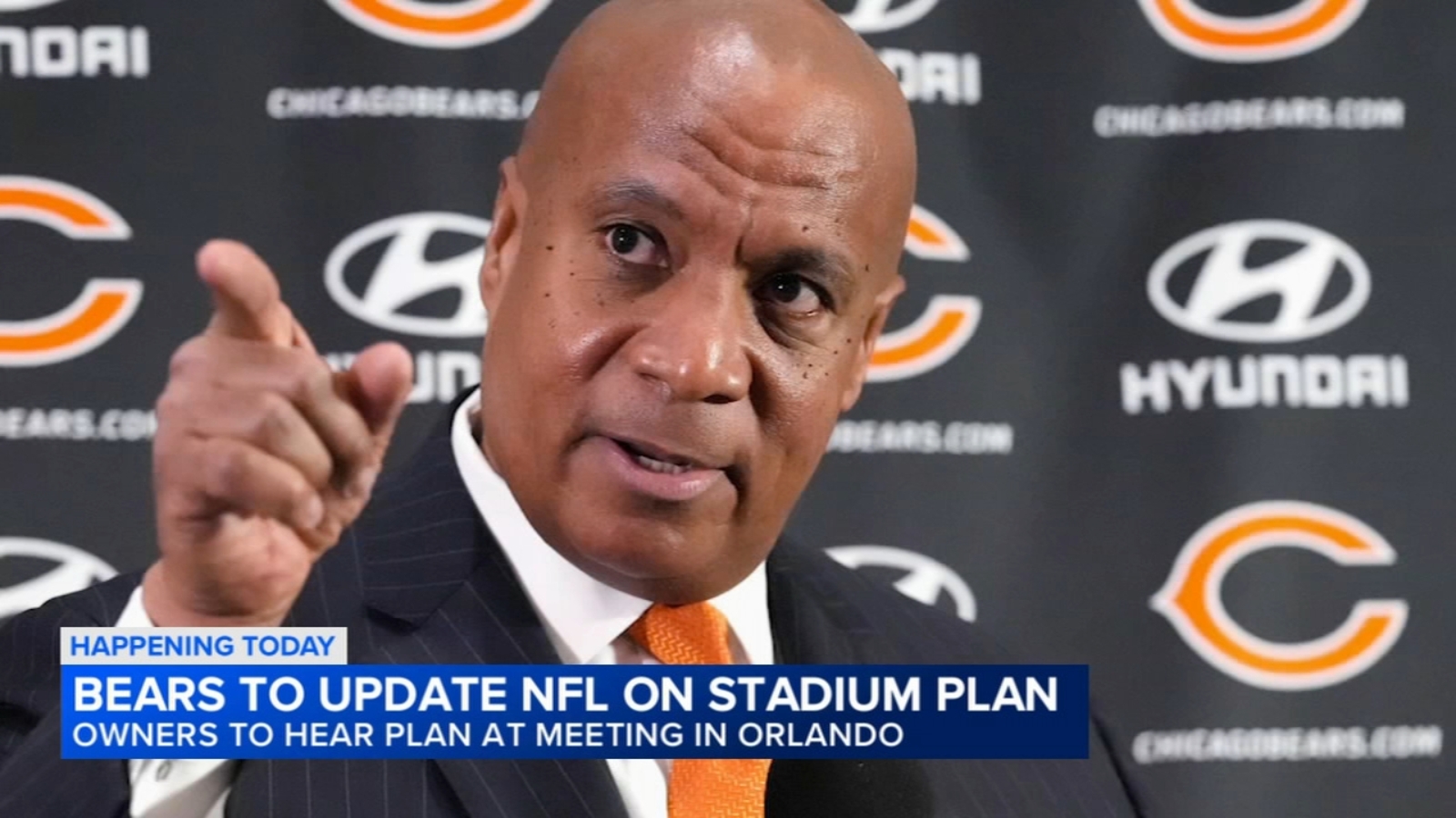 Chicago Bears stadium plans on agenda as NFL owners meet in Orlando