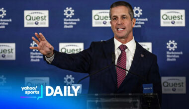 What is the Giants' ceiling under John Harbaugh?