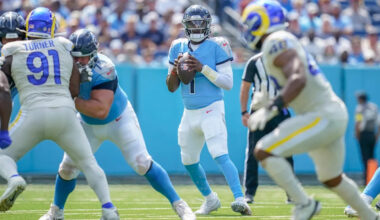 Where do the Titans fall using The Athletic's NFL Projection Model?