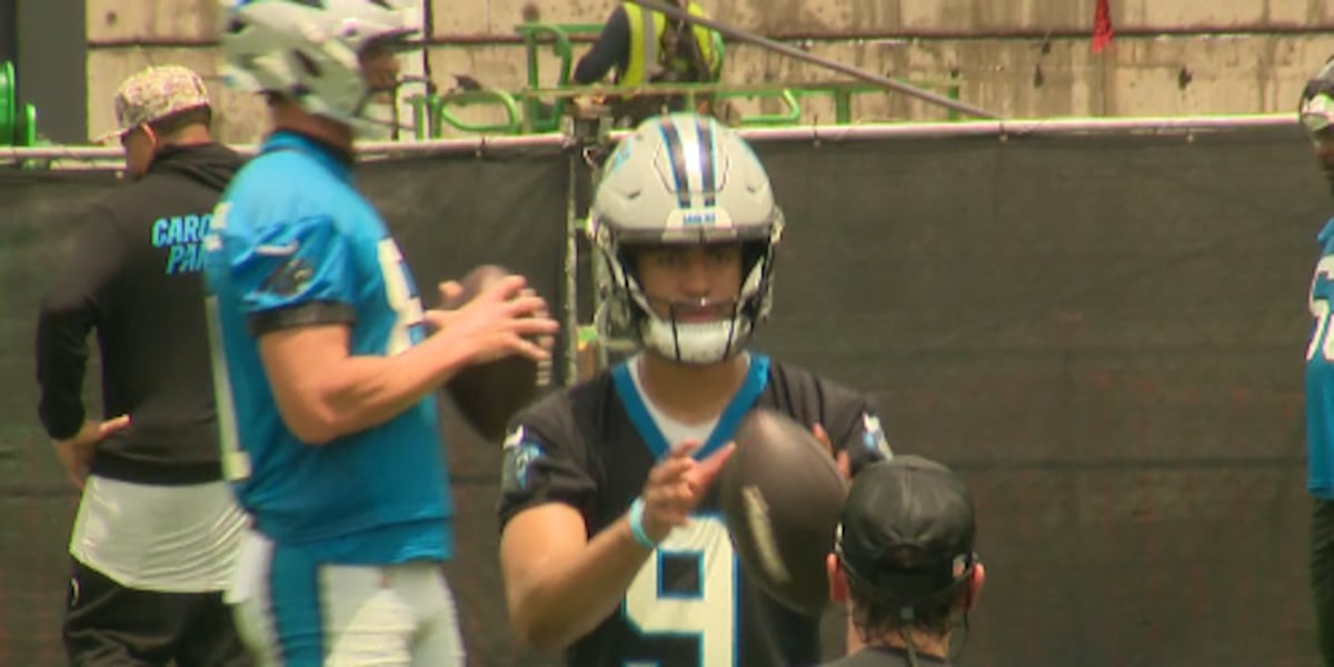 Bryce Young shows early leadership at Carolina Panthers OTAs & Dave Canales gets use to a new role
