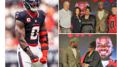 Emotional, ‘surreal’ moment: Texans’ Azeez Al-Shaair reflects on ‘grateful’journey from homeless to $54 million contract