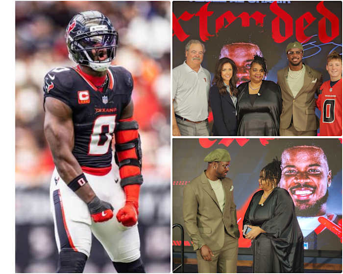 Emotional, ‘surreal’ moment: Texans’ Azeez Al-Shaair reflects on ‘grateful’journey from homeless to $54 million contract