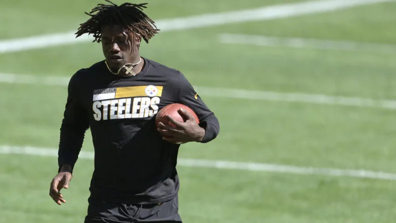 James Pierre warms up before a Steelers game against the Broncos at Heinz Field in Pittsburgh. Vikings overlooked players