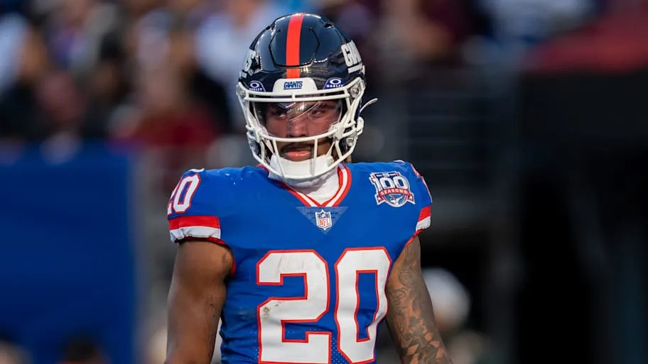 New York Giants running back Eric Gray