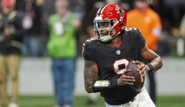 Michael Penix Jr. takes major step in ACL recovery as Falcons QB battle looms