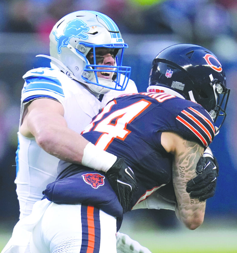 Lions sign LB Campbell to 4-year extension | News, Sports, Jobs