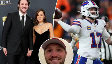Josh Allen describes his habit that never fails to annoy Hailee Steinfeld
