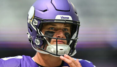 J.J. McCarthy denies 'awkwardness' surrounding he and Kyler Murray