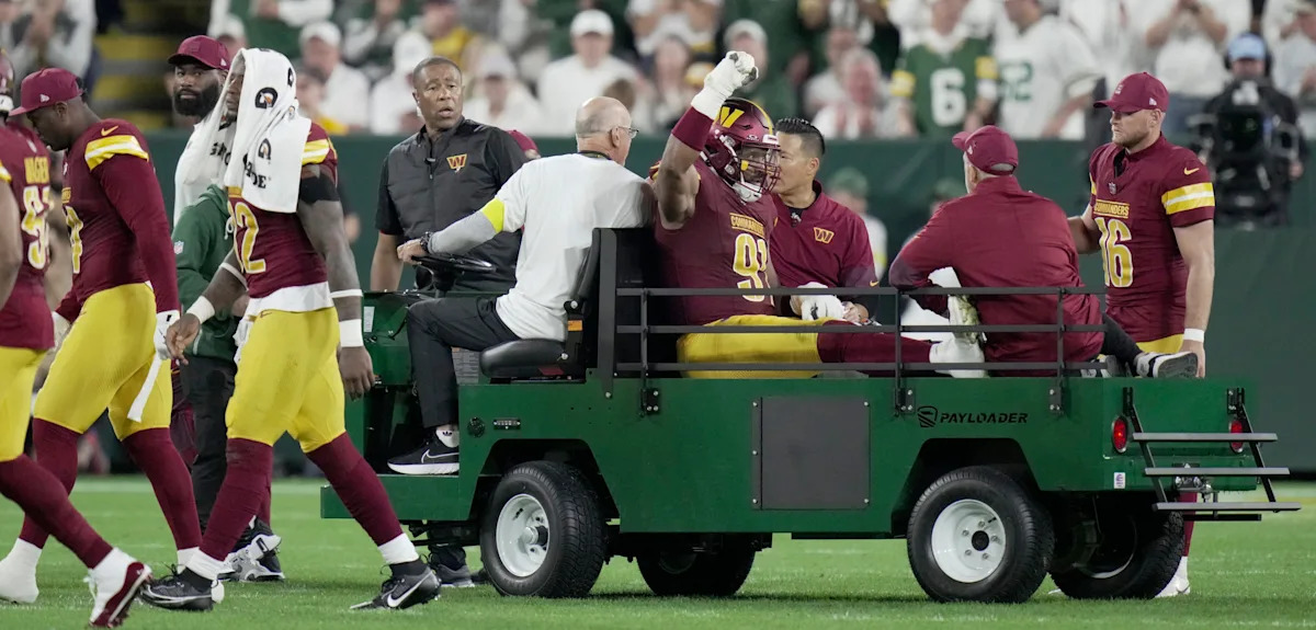 How much did the Commanders spend on injured players in 2026?