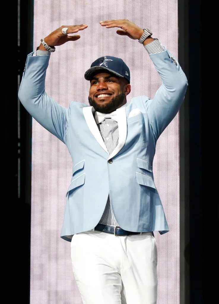 Elliott was selected by Dallas in the NFL draft. USA Today Sports