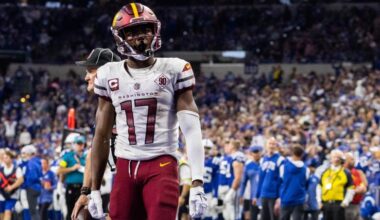 Commanders' Terry McLaurin offers 3-word response to 10-target comment from OC