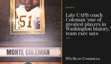 Late UAPB coach Coleman ‘one of greatest players in Washington history,’ team exec says