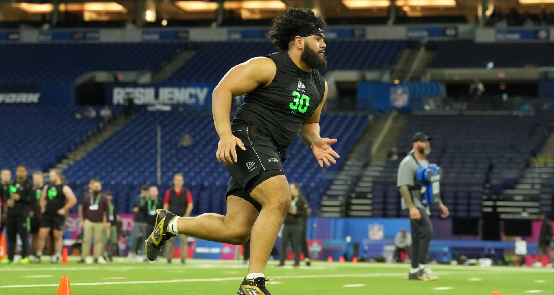 Vega Ioane is already leaving a lasting impression on the Ravens