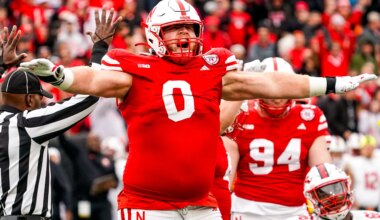 Former Nebraska defensive lineman Nash Hutmacher switching positions