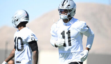 Raiders are already starting to experiment at OTAs just in case a worst-case scenario ends up happening