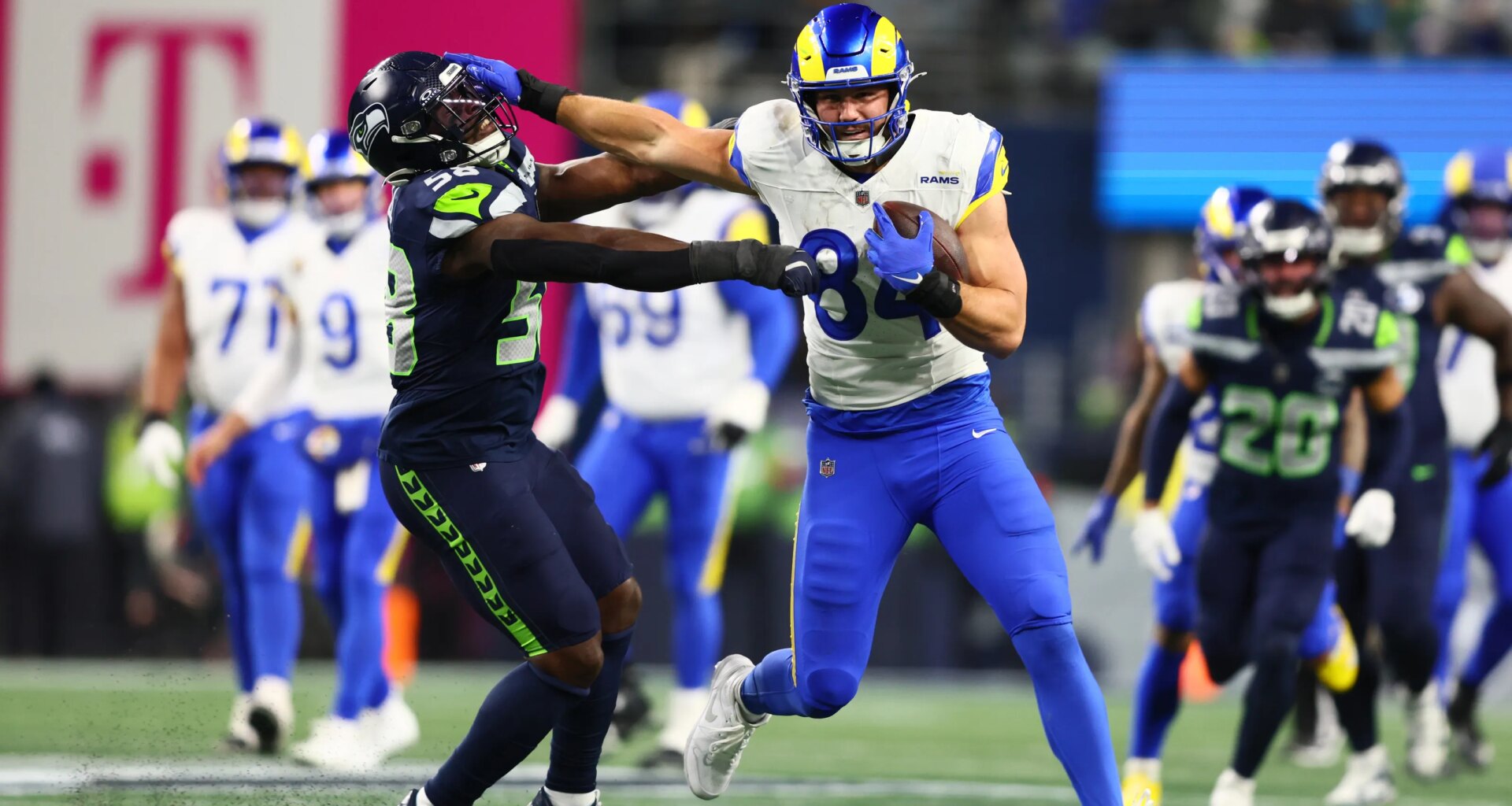 The Rams and Seahawks are the odds-on favorites to win the Super Bowl