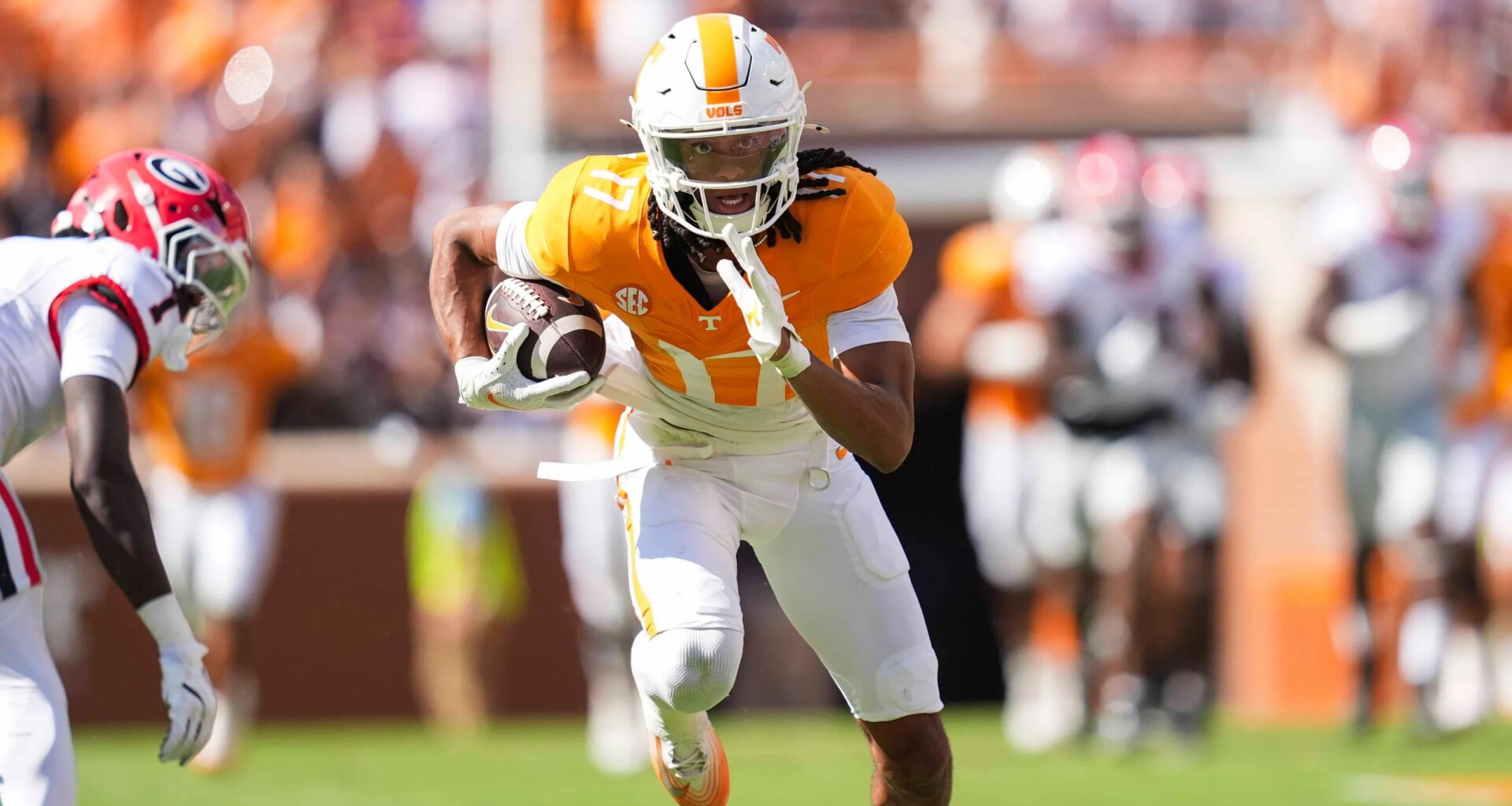 Panthers' Chris Brazzell II draws comp to Vikings WR Justin Jefferson